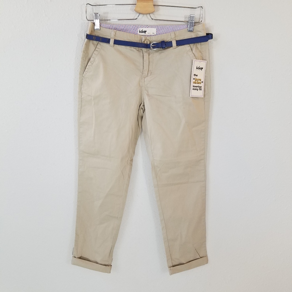 BEBOP Love Chino Khaki Pant Size 3